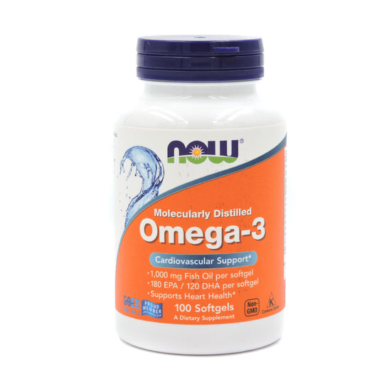 Omega-3 NOW® – 100 Softgels