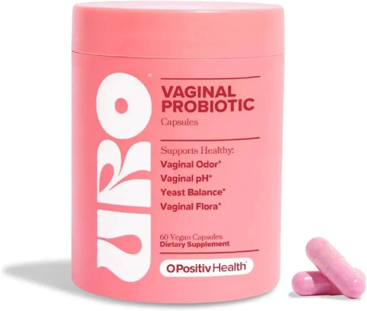 🌸 URO Probiótico Vaginal – Equilibrio Íntimo Total 🌸 60 cápsulas veganas